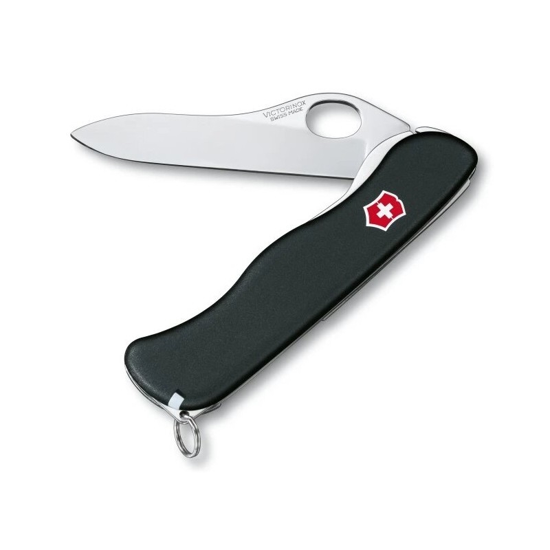 Victorinox - Πολυλειτουργικός σουγιάς τσέπης SENTINEL CLIP 11,1 cm/4 λειτουργίες μαύρο
