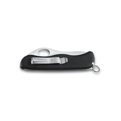 Victorinox - Πολυλειτουργικός σουγιάς τσέπης SENTINEL CLIP 11,1 cm/4 λειτουργίες μαύρο