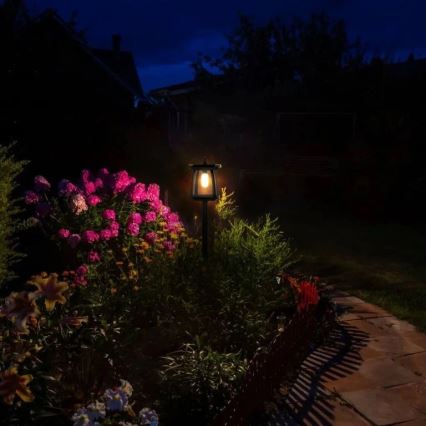 Viking - LED ηλιακή λάμπα με αισθητήρα LED/2W/3,7V IP54 4000K 2000 mAh