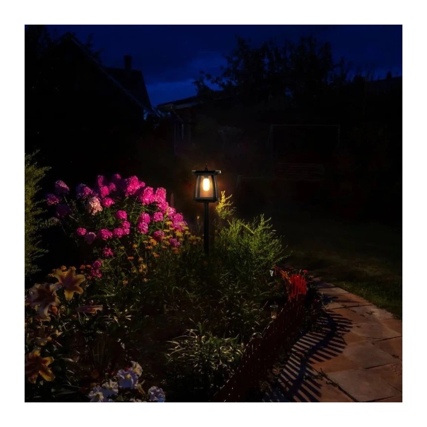 Viking - LED ηλιακή λάμπα με αισθητήρα LED/2W/3,7V IP54 4000K 2000 mAh