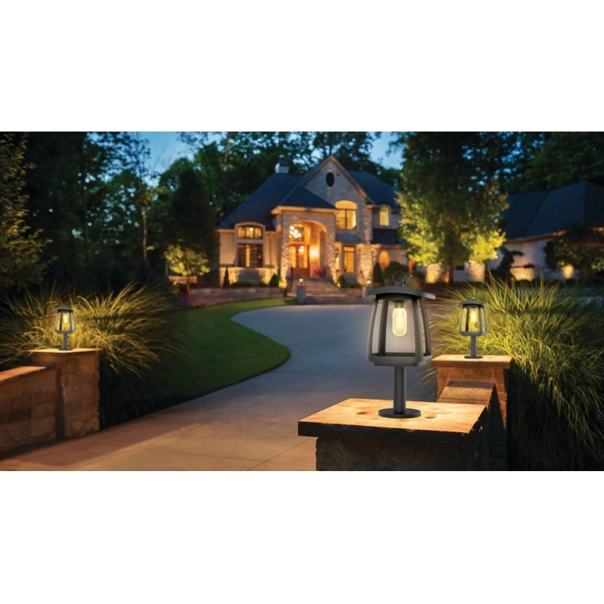 Viking - LED ηλιακή λάμπα με αισθητήρα LED/2W/3,7V IP54 4000K 2000 mAh