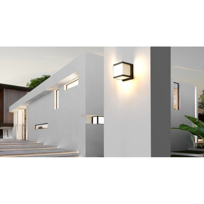 Viking - LED Ηλιακό επιτοίχιο φωτιστικό με αισθητήρα LED/1,5W/3,7V IP54 4000K 2000 mAh