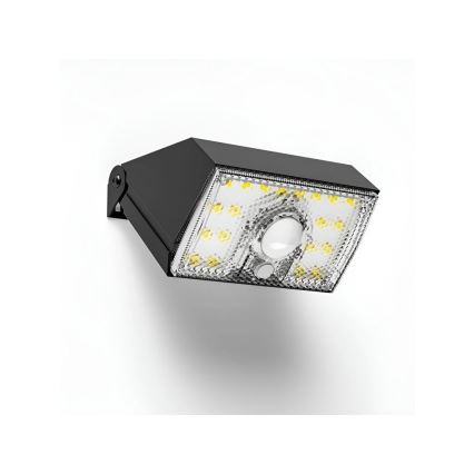 Viking - Επιτοίχιο ηλιακό φωτιστικό LED με αισθητήρα LED/3,7V IP54 3000/4000K 2000 mAh