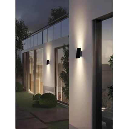 Viking - Ρυθμιζόμενο ηλιακό επιτοίχιο φωτιστικό LED/1,5W/3,7V IP65 4000K 2000 mAh