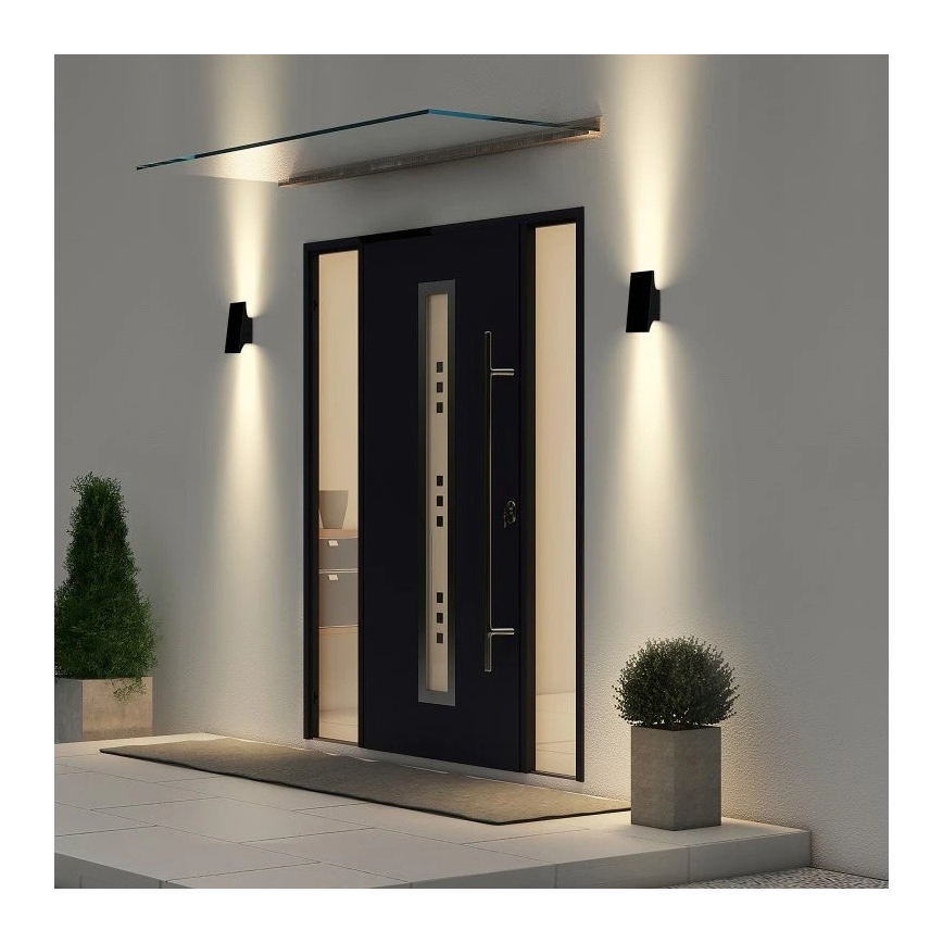 Viking - Ρυθμιζόμενο ηλιακό επιτοίχιο φωτιστικό LED/1,5W/3,7V IP65 4000K 2000 mAh