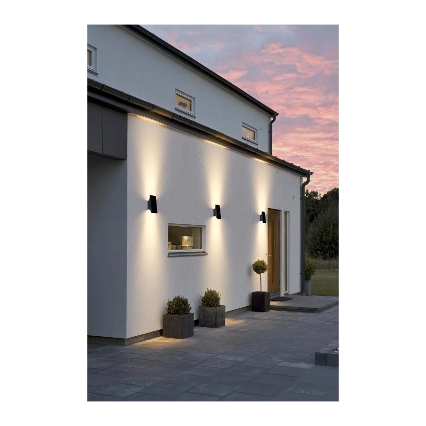 Viking - Ρυθμιζόμενο ηλιακό επιτοίχιο φωτιστικό LED/1,5W/3,7V IP65 4000K 2000 mAh