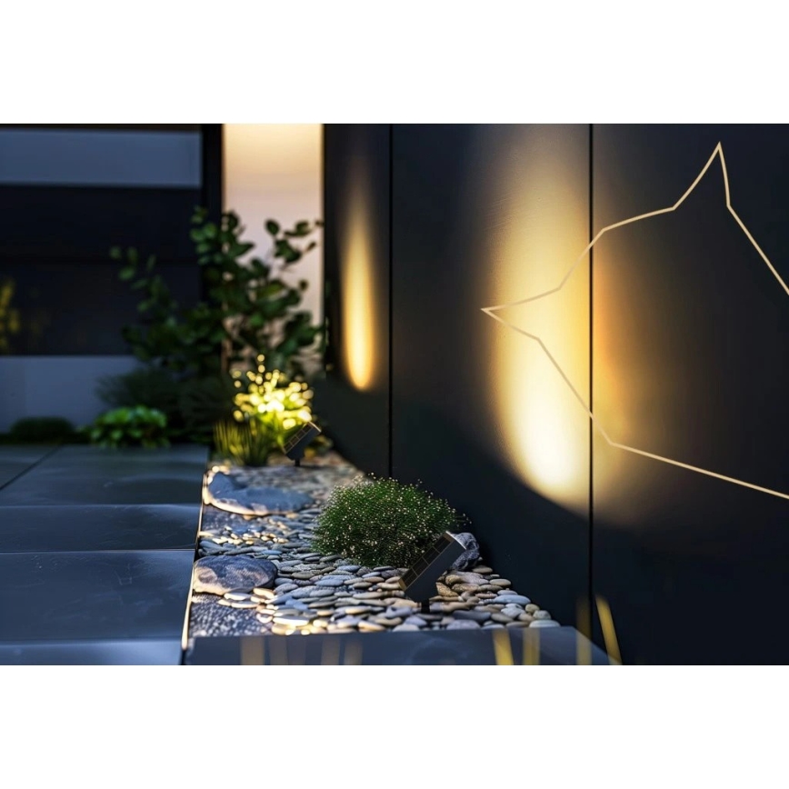 Viking - Ηλιακή λάμπα LED LED/1,4W/3,7V IP65 3000K