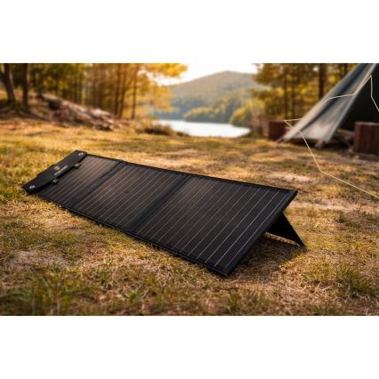 Viking - Ηλιακό πάνελ USB Power Delivery 60W/20V IPX4 μαύρο