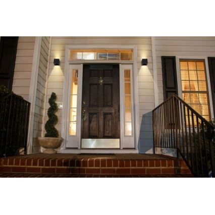 Viking - Ρυθμιζόμενο ηλιακό επιτοίχιο φωτιστικό LED/1W/3,7V IP54 4000K 2000 mAh