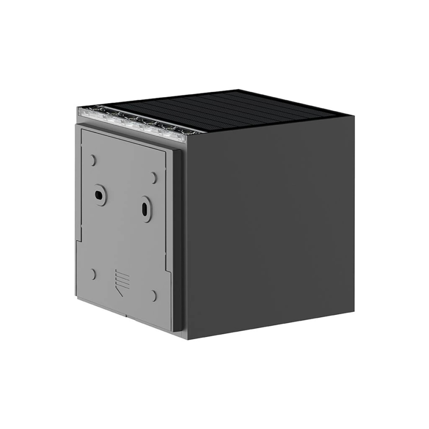 Viking - Ρυθμιζόμενο ηλιακό επιτοίχιο φωτιστικό LED/1W/3,7V IP54 4000K 2000 mAh