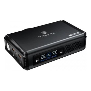 Viking - Σταθμός φόρτισης με οθόνη LED Power Delivery 148 Wh