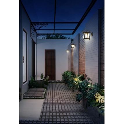 Viking - LED Ρυθμιζόμενο ηλιακό επιτοίχιο φωτιστικό LED/2W/3,7V IP54 4000K 2000 mAh