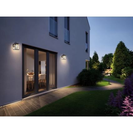 Viking - LED Ρυθμιζόμενο ηλιακό επιτοίχιο φωτιστικό LED/2W/3,7V IP54 4000K 2000 mAh