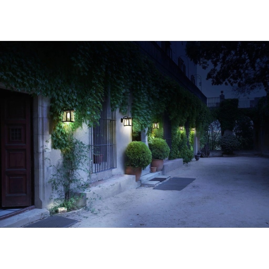 Viking - LED Ρυθμιζόμενο ηλιακό επιτοίχιο φωτιστικό LED/2W/3,7V IP54 4000K 2000 mAh