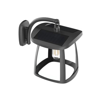 Viking - LED Ρυθμιζόμενο ηλιακό επιτοίχιο φωτιστικό LED/2W/3,7V IP54 4000K 2000 mAh