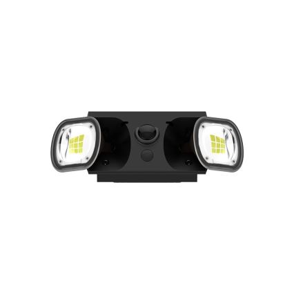 Viking - Ηλιακό επιτοίχιο LED φωτιστικό, ρυθμιζόμενο και ευέλικτο, με αισθητήρα LED/1,3W/3,7V IP44 4000K 2000 mAh