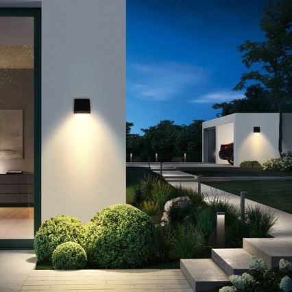 Viking - Ρυθμιζόμενο ηλιακό επιτοίχιο φωτιστικό LED με αισθητήρα LED/2W/3,7V IP54 4000K 2000 mAh