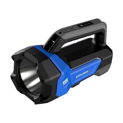 Viking - Ρυθμιζόμενος επαναφορτιζόμενος φακός LED/5V IPX4 1000 lm 8000 mAh