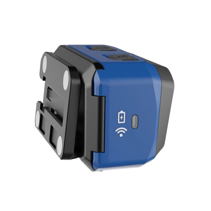 Viking - Επαναφορτιζόμενος LED φακός κεφαλής με ρύθμιση φωτεινότητας και αισθητήρα LED/5V IPX4 400 lm 3xAAA/1000 mAh