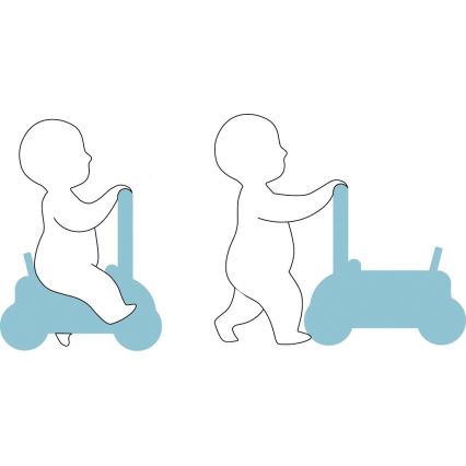 Vilac - Ξύλινο πολυλειτουργικό καρότσι