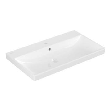 Villeroy & Boch 41568001 - Επιτοίχιος νιπτήρας AVENTO 80x47 cm κεραμικός/λευκός