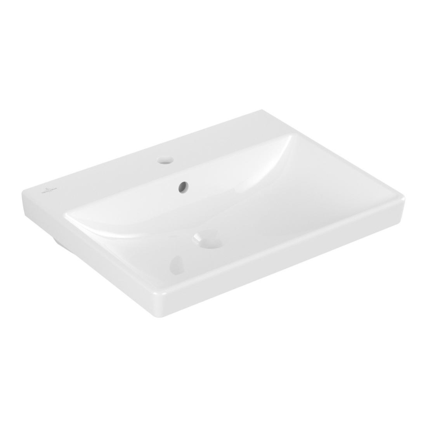 Villeroy & Boch 41586001 - Επιτοίχιος νιπτήρας AVENTO 60x47 cm κεραμικός/λευκός