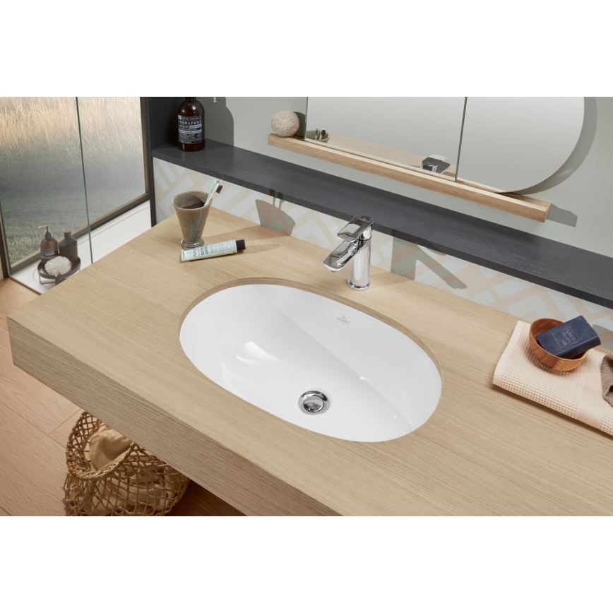 Villeroy & Boch 41625001 - Εντοιχισμένος νιπτήρας O.NOVO 53x32 cm κεραμικός/λευκός