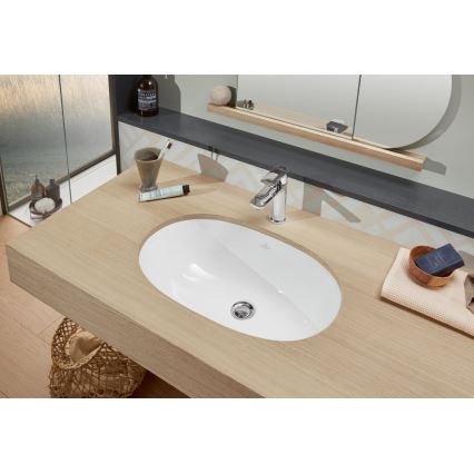 Villeroy & Boch 416250R1 - Εντοιχισμένος νιπτήρας O.NOVO 53x32 cm κεραμικός/λευκός