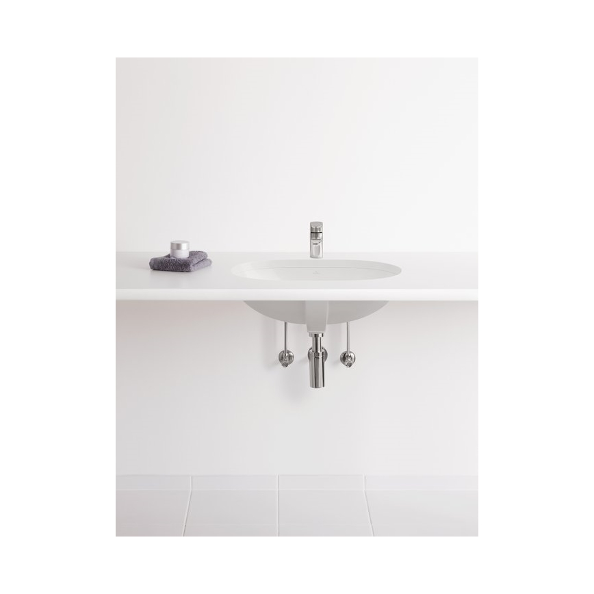Villeroy & Boch 41626001 - Εντοιχισμένος νιπτήρας O.NOVO 60x35 cm κεραμικός/λευκός