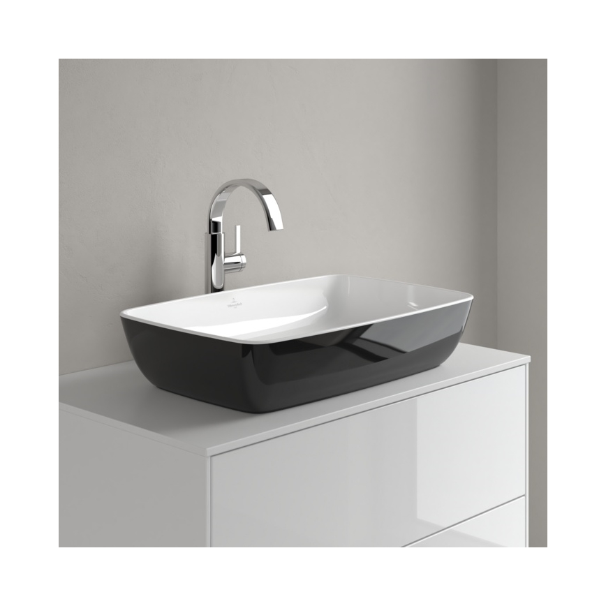 Villeroy & Boch 417258BCT8 - Επιτραπέζιος νιπτήρας ARTIS 58x38,5 cm, κεραμικός/μαύρος