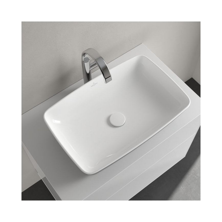 Villeroy & Boch 417258BCT8 - Επιτραπέζιος νιπτήρας ARTIS 58x38,5 cm, κεραμικός/μαύρος