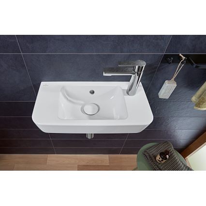 Villeroy & Boch 4342R501 - Επιτοίχιος νιπτήρας O.NOVO 50x25 cm κεραμικός/λευκός