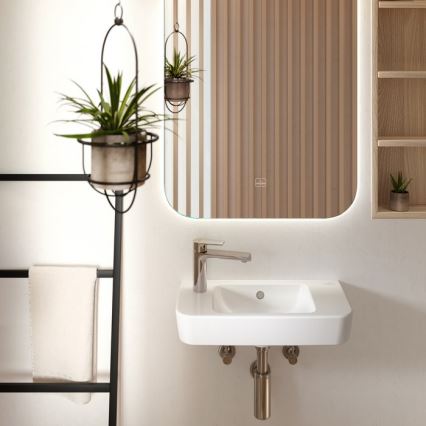 Villeroy & Boch 4342R501 - Επιτοίχιος νιπτήρας O.NOVO 50x25 cm κεραμικός/λευκός