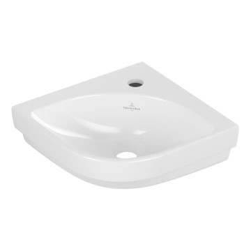 Villeroy & Boch 43714601 - Γωνιακός επιτοίχιος νιπτήρας SUBWAY 3.0 32x32 cm κεραμικός/λευκός