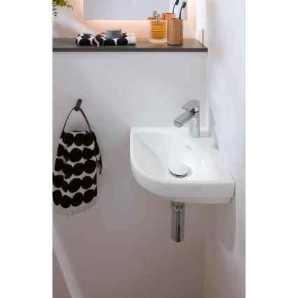 Villeroy & Boch 43714601 - Γωνιακός επιτοίχιος νιπτήρας SUBWAY 3.0 32x32 cm κεραμικός/λευκός