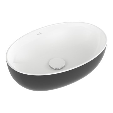 Villeroy & Boch 438848BCT8 - Εντοιχισμένος νιπτήρας ARTIS 48x32,5 cm κεραμικός/μαύρος