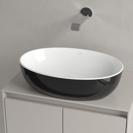 Villeroy & Boch 438848BCT8 - Εντοιχισμένος νιπτήρας ARTIS 48x32,5 cm κεραμικός/μαύρος