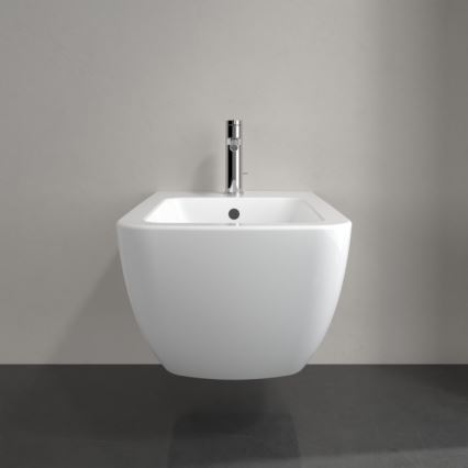 Villeroy & Boch 441100R1 - Επιτοίχιο μπιντέ VENTICELLO κεραμικό/λευκό