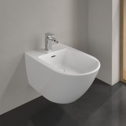 Villeroy & Boch 447000R1 - Επιτοίχιο μπιντέ SUBWAY 3.0 κεραμικό/λευκό
