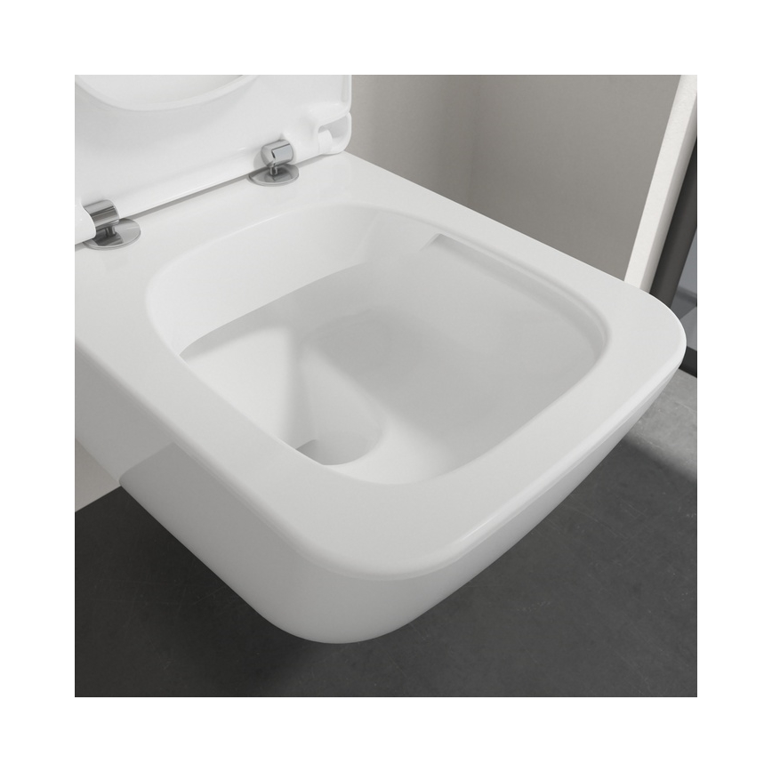 Villeroy & Boch 4611RL01 - Κρεμαστή λεκάνη WC με κάθισμα SoftClose VENTICELLO πορσελάνη/λευκό