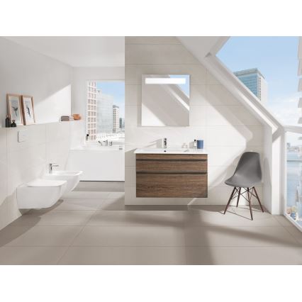 Villeroy & Boch 4611RL01 - Κρεμαστή λεκάνη WC με κάθισμα SoftClose VENTICELLO πορσελάνη/λευκό
