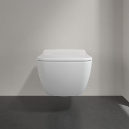 Villeroy & Boch 4611RS01 - Κρεμαστή λεκάνη WC με κάθισμα SoftClose VENTICELLO, κεραμική/λευκή
