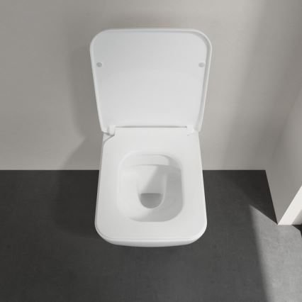 Villeroy & Boch 4611RS01 - Κρεμαστή λεκάνη WC με κάθισμα SoftClose VENTICELLO, κεραμική/λευκή