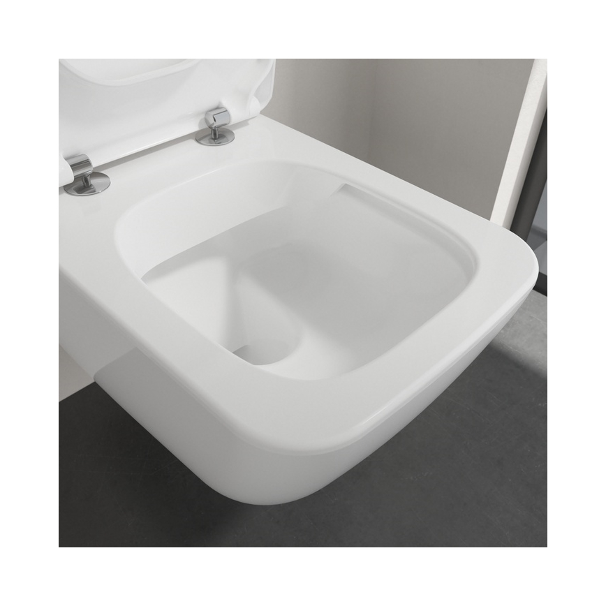 Villeroy & Boch 4611RS01 - Κρεμαστή λεκάνη WC με κάθισμα SoftClose VENTICELLO, κεραμική/λευκή