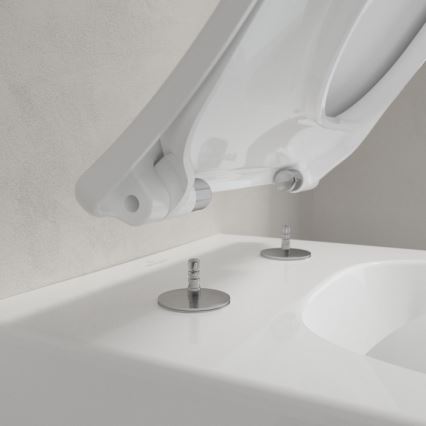 Villeroy & Boch 4611RS01 - Κρεμαστή λεκάνη WC με κάθισμα SoftClose VENTICELLO, κεραμική/λευκή