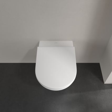 Villeroy & Boch 4670T901 - Επιτοίχιο WC με κάθισμα SoftClose SUBWAY 3.0, κεραμικό/λευκό