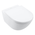 Villeroy & Boch 4670TS01 - Επιτοίχια λεκάνη WC με κάθισμα SoftClose SUBWAY 3.0 πορσελάνη/λευκό