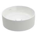 Villeroy & Boch 4A184001 - Επιτραπέζιος νιπτήρας COLLARO, διάμετρος 40 εκ., κεραμικός/λευκός