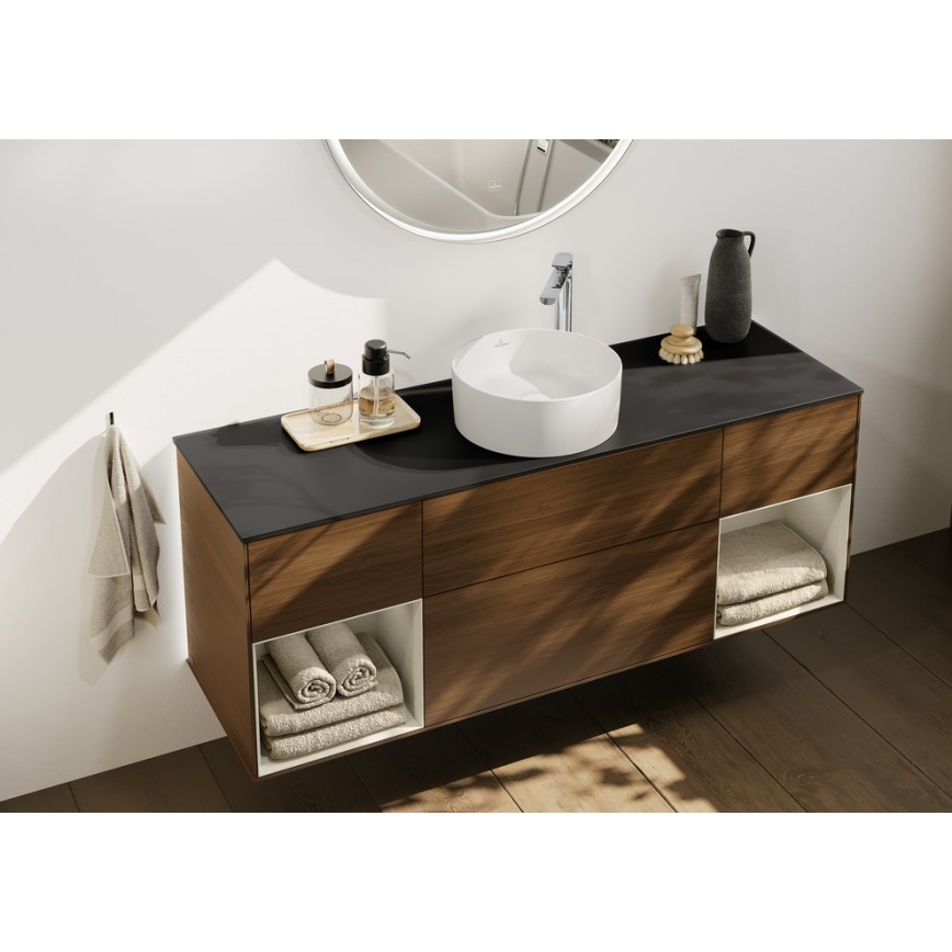 Villeroy & Boch 4A184001 - Επιτραπέζιος νιπτήρας COLLARO, διάμετρος 40 εκ., κεραμικός/λευκός