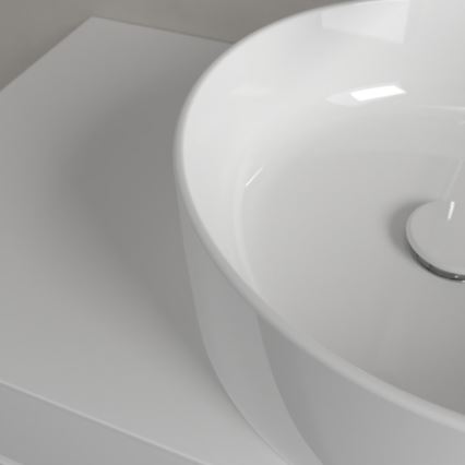 Villeroy & Boch 4A184001 - Επιτραπέζιος νιπτήρας COLLARO, διάμετρος 40 εκ., κεραμικός/λευκός